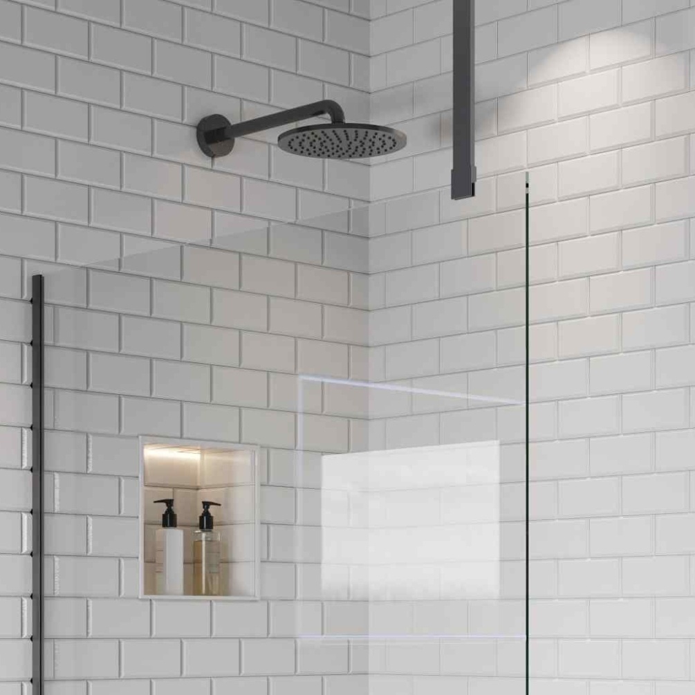 Product Lifestyle image of the Abacus Anthracite Ceiling Mounted Bracing Bar